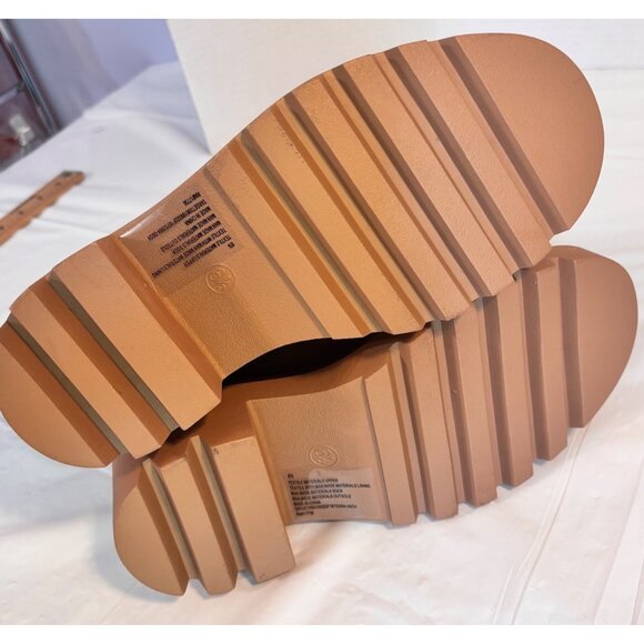 Universal Thread Women’s Memory Foam Tan Kyrie Boots Size 6.5 Faux Suede - Picture 6 of 12